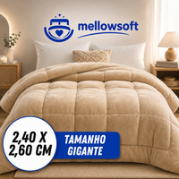 [COMPRE 1, LEVE 3] MellowSoft™ Edredom Premium Algodão Turco - Conforto de Hotel 5 Estrelas