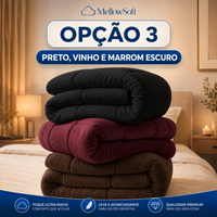 [COMPRE 1, LEVE 3] MellowSoft™ Edredom Premium Algodão Turco - Conforto de Hotel 5 Estrelas